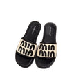 Xiaoxiangfeng flats sandals women's summer outwear 2025new arrivalfashioneasiest for match bath beach one-line shoes deodorizing filter