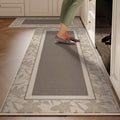 Kitchen floor mat non-slip oil-proof waterproof wipeable no-wash stain-resistant  new special carpet no-wash foot mat
