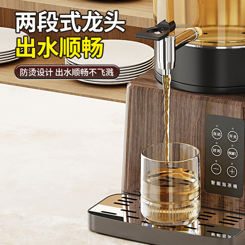 Smart tea maker, commercial large-capacity constant temperature separates type automatic heat preservation tea bucket, tea and water separation, health-preserving teapot