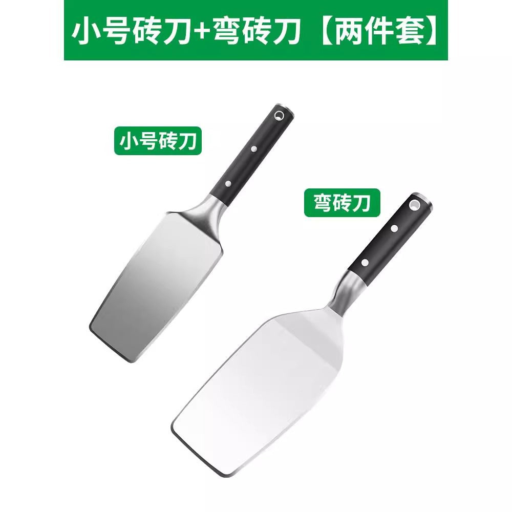 Baolian stainless steel brick knife, all-steel tile knife, bricklaying, wall trowel, bricklayer, all-in-one special bricklaying, mortar knife, mason