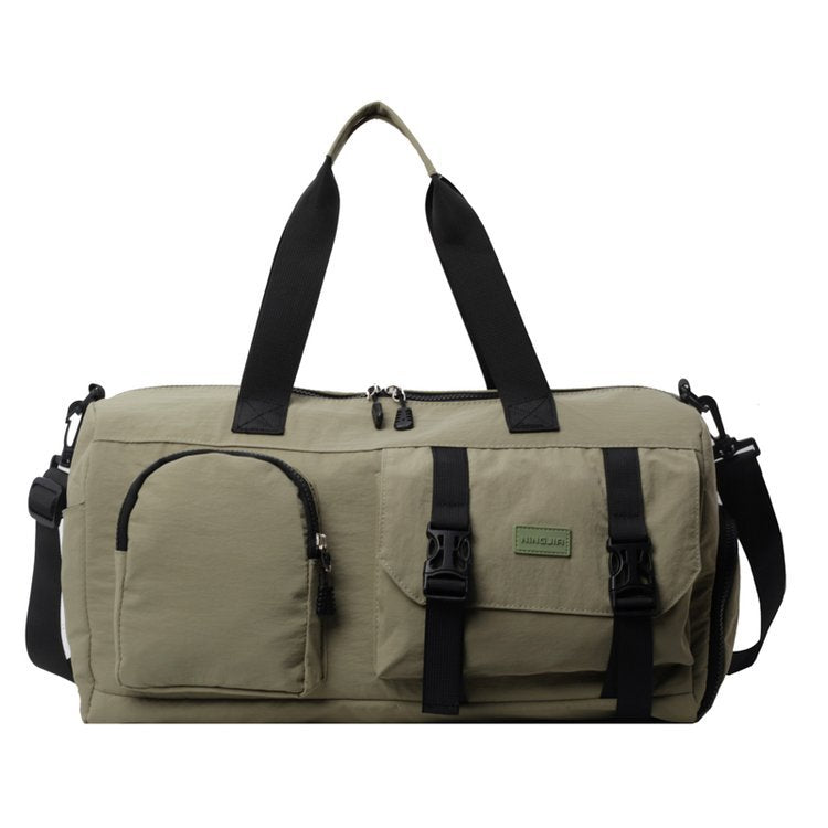 New multi-functional fitness bag, independent shoe compartment, portable swimming sports bag, portable messenger durable short-distance travel bag