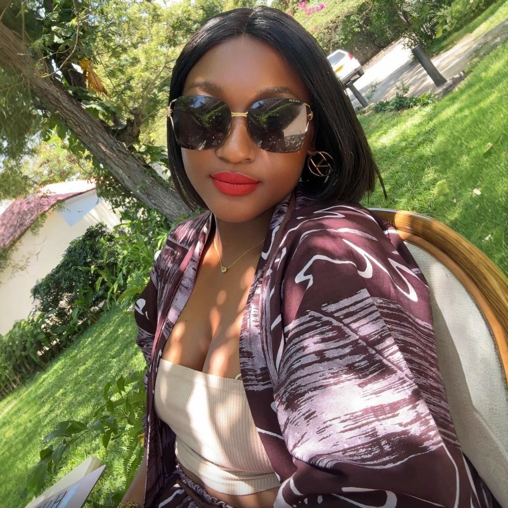 European and American large-size women's casual suit printed cardigan shirt African versatile shorts fashion foreign style two-piece set women