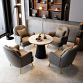 Single sofa for home living room small apartment casual chair sales department business negotiation hotel reception sofa chair