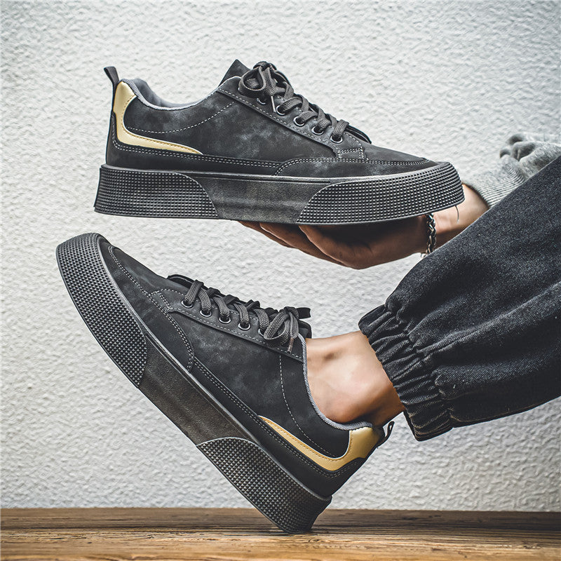 Men's shoes 2025 new autumn work safety construction site men's sneakers athletic casual shoes winter trendy shoes wholesale