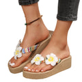 Export cross-border plus size women's slippers fashion african women's sandals slippers woman lady sandal