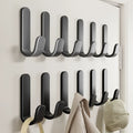 Thickened hook strong adhesive punch-free traceless adhesive hook wall sticker wall load-bearing kitchen bathroom door back hook