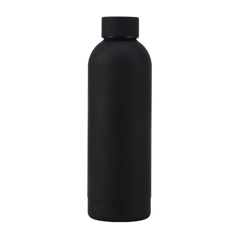 new arrival 304 stainless steel thermos cup large capacity double-layer vacuum small mouth bottle portable car sports water cup