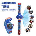 Ultraman kids' toys cartoon hero light-up projector zero tiga geed electronic watch student gift