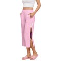 cross-border women's post-fracture recovery care pants - easy on/off, fully opened sides, 7/8 length leggings