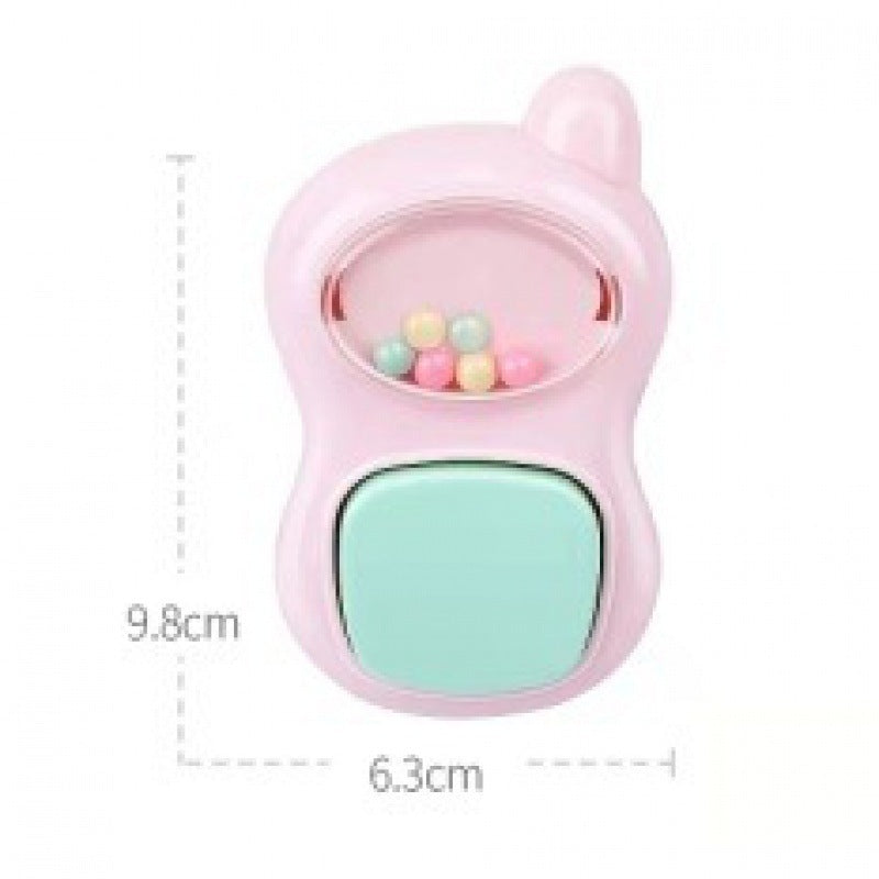 Cross-border  export tooth grinding stick toothpaste baby anti-eating hand soft glue baby mouth desire small mushroom biting glue toy