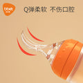 Babibele silicone rice cereal bottle spoon - newborn squeeze-style anti-colic, anti-choking baby & toddler feeding spoon