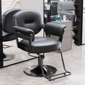 Hairdressing chair, hair salon special fashion, rotatable adjustable hairdressing shop chair, can be reclined for hair cutting, perm and dyeing hairdressing chair