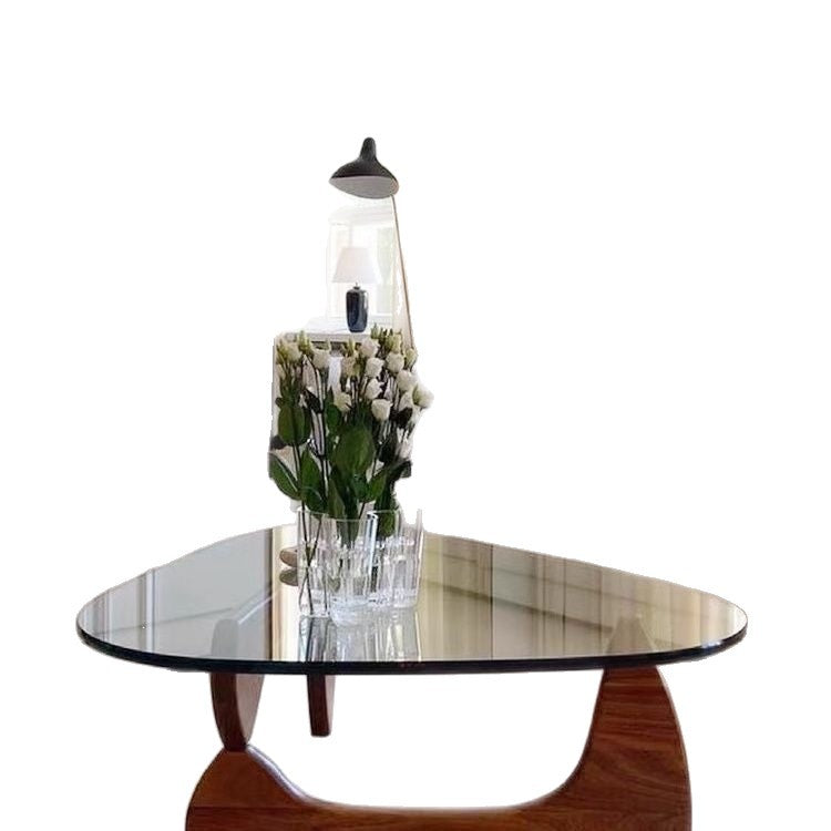Glass coffee table - modern minimalist design, nordic style, designer inspired, trending online, perfect for small living spaces, ideal for home use