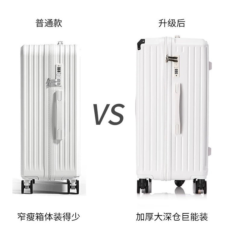 Luggage female student new five-wheel large capacity strong practical trolley case suitcase password case spot wholesale