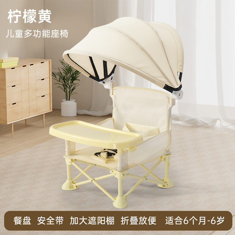 Baby Small Dining Chair Convenient Foldable Children's Outdoor Beach Chair Picnic Dining Chair Camping Chair Baby Seaside Chair