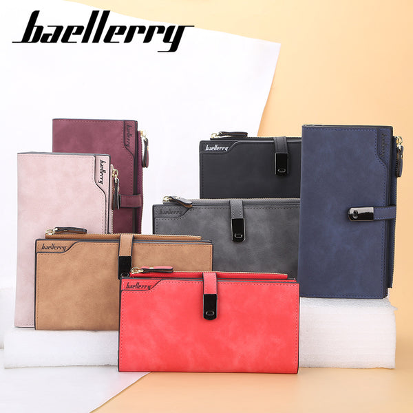 New women's wallet baellerry Korean version 30% off multi-card space long wallet clutch bag mobile phone bag explosion