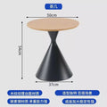 Cream style coffee table for homenormcore living room small apartment modern casualclassy round coffee table