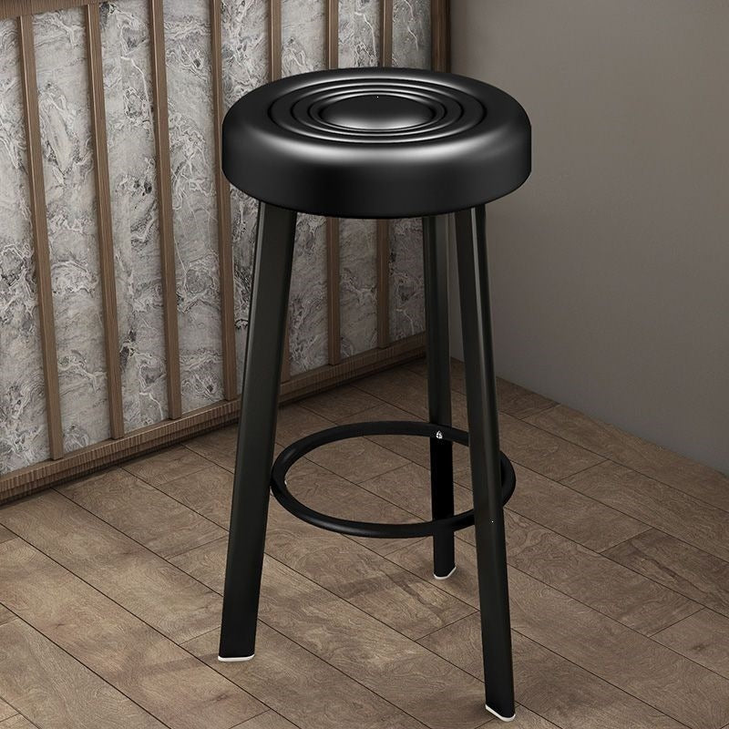Bar stool, light luxury modern minimalist design, backrest included, bar-specific chair, high stool for home use, bar chair, solid wood