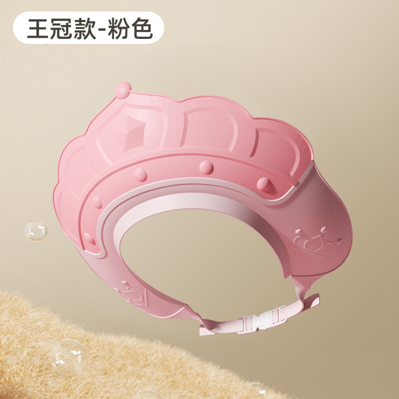 Kids' shampoo cap, baby waterproof bath visor, adjustable newborn infant hair washing cap, baby hair washing gadget