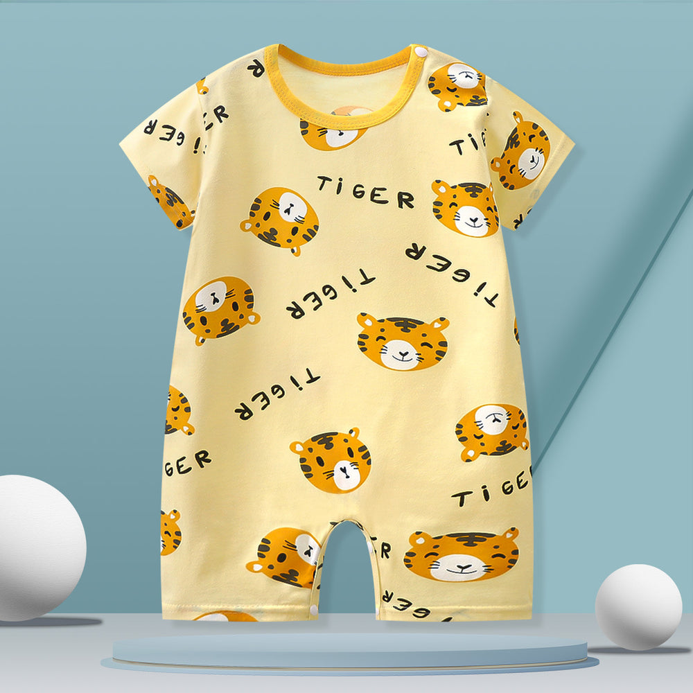 Baby rompers pure cotton summer outfit baby clothes kids short sleeve newborn bodysuit children's clothing