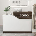 Minimalist modern cashier counter clothing store bar table checkout desk small counter beauty salon front desk bar table