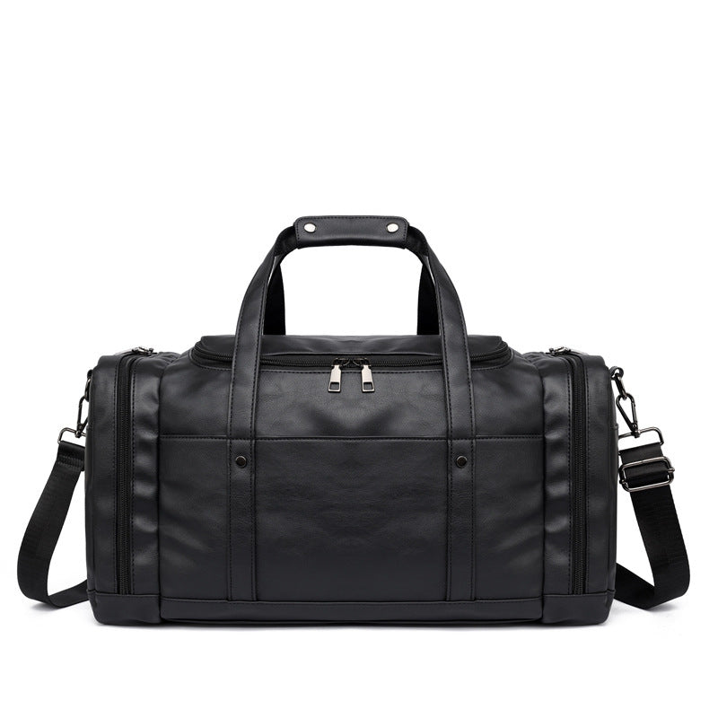 New short-distance travel bag trendy man shoulder messenger bag large capacity handbag outdoor fitness bag storage luggage bag