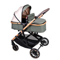2026 new arrival: multifunctional carrycot stroller - lightweight, foldable, reversible, high-view, suitable for newborns and toddlers