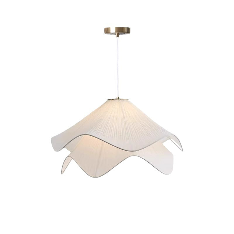 French chandelier, living room light, main light, bedroom light, advanced sense, Nordic cream style, simple and warm romantic master bedroom lighting