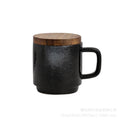Mug nordic style gridscasual ceramic water cup large with lid coffee cup spoon creative milk cup wholesale