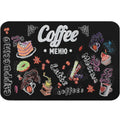 Kitchen drain mat diatom mud tableware drying mat countertop bar water-absorbent heat-insulating table mat coffee machine non-slip mat