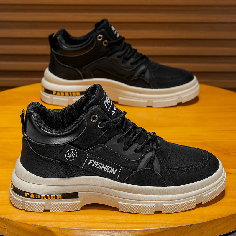Men's safety shoes - spring 2025 collection: anti-slip, wear-resistant, waterproof work shoes for construction sites, workplaces, and everyday use. stylish martin boots for construction and industrial work