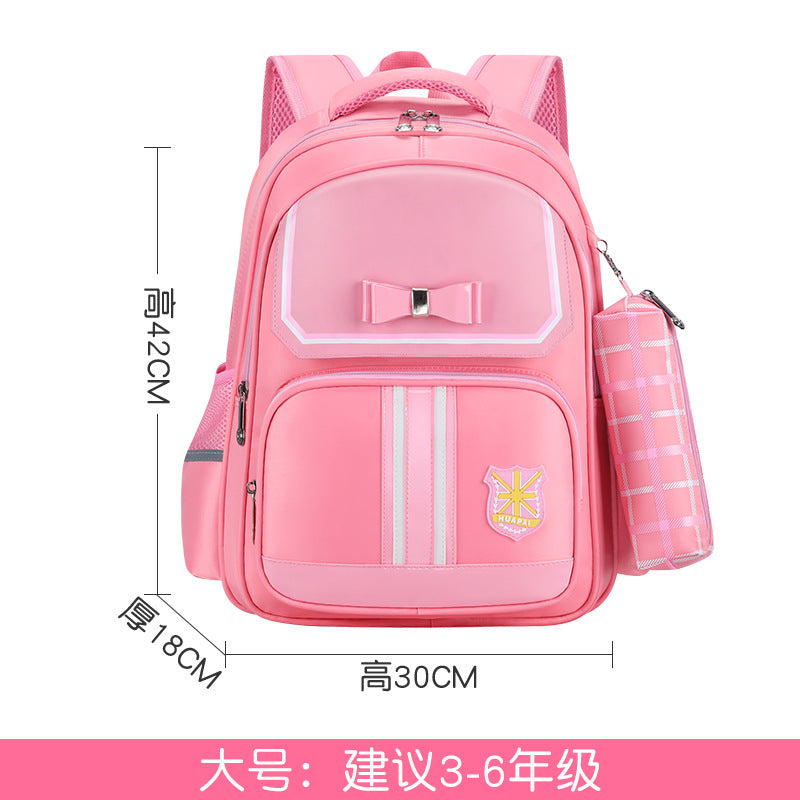 School season primary school bag children 1-3-6 grade backpack 6-9-12 year old bag