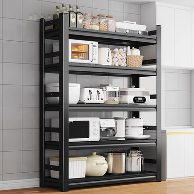 Kitchen storage rack floor-standing multi-layer for home storage rack pot rack multi-function oven microwave storage rack shelf