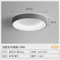 Bedroom ceiling light - nordic minimalist style - 2025 round dining room/bedroom main light - eye protection lamp