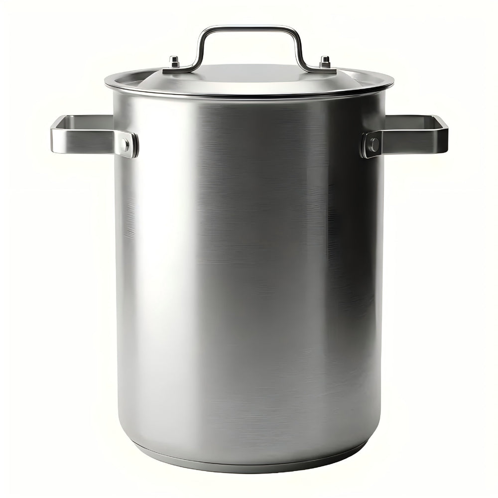 Food-grade 304 stainless steel deep fryer - compact home fryer with strainer, large capacity noodle cooker, multi-purpose pot
