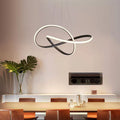 Circular clover pendant light - led restaurant minimalist modern living room dining table bedroom dining room creative bar lighting fixture