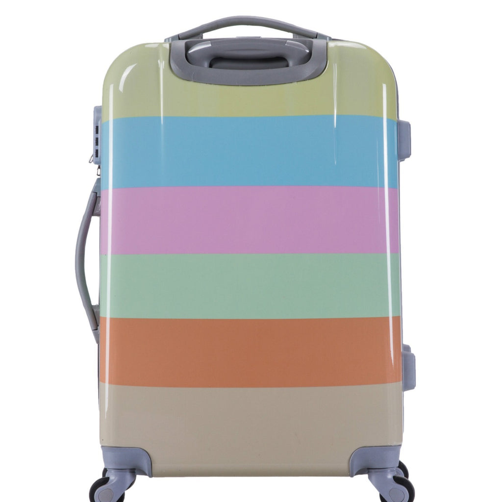 Manufacturer distributes universal wheel 20 inch 24 inch 28 inch checked boarding case pc pattern luggage travel trolley case wholesale
