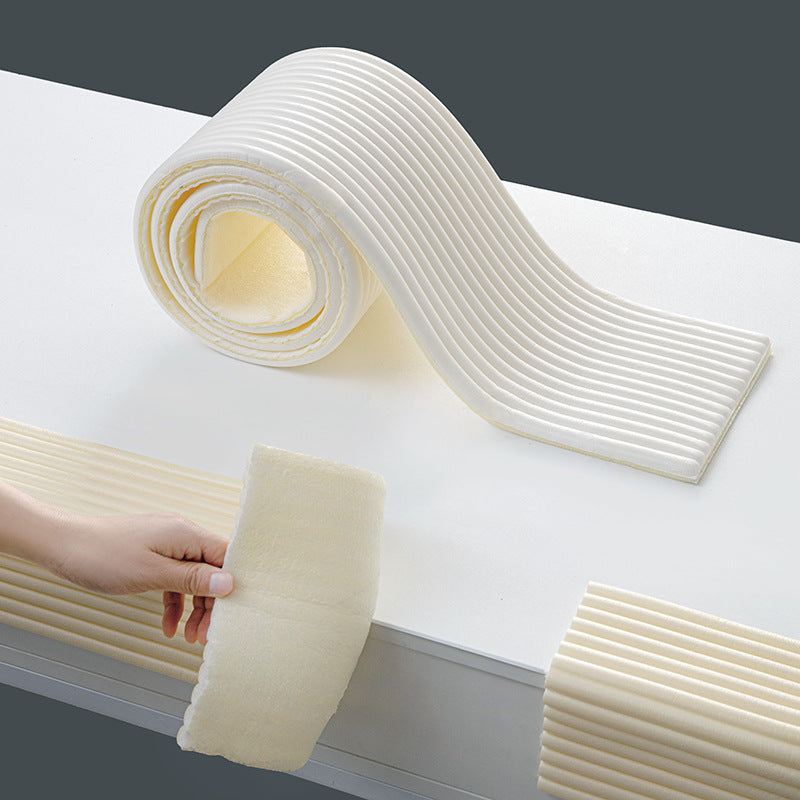 Anti-collision strip, children, babies, environmentally friendly, non-toxic, free sticker, seamless bay window corner door frame corner hemming, anti-collision