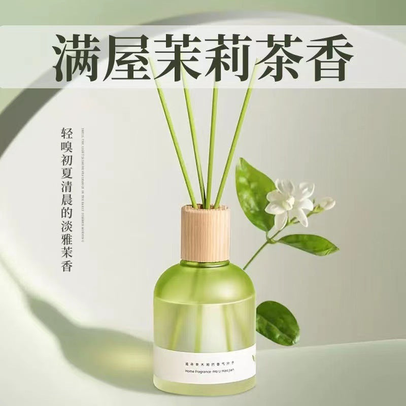 Bamboo scented aromatherapy for home indoor long-lasting air freshener bedroom perfume room fireless incense bathroom essential oil