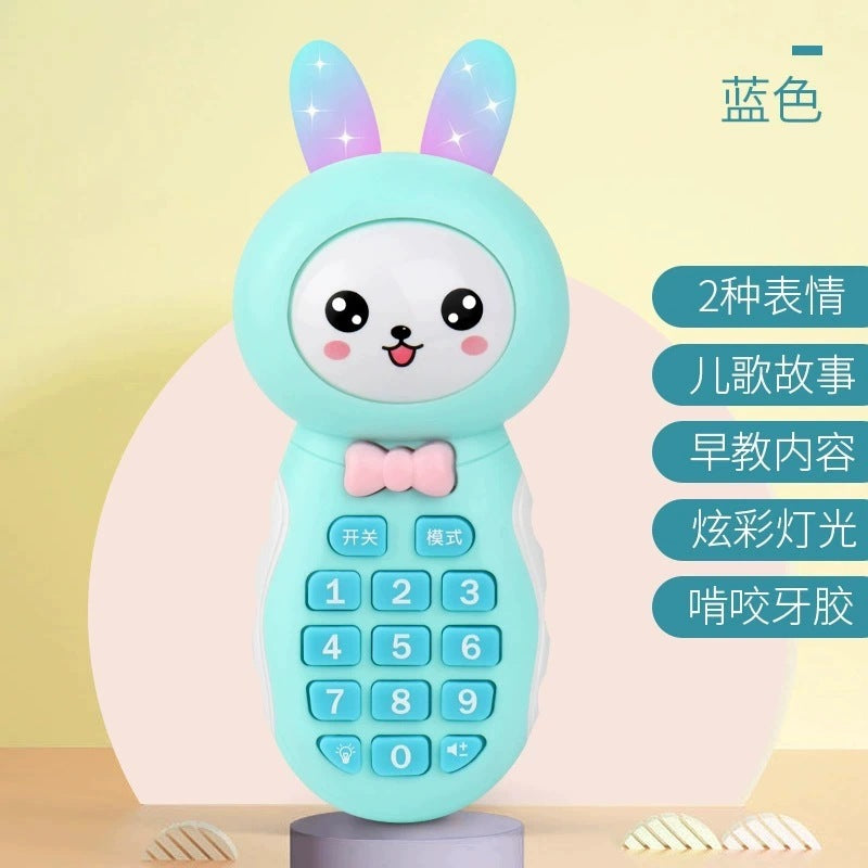 Baby toys 0-6 years old early education musical phone face-changing story machine for boys and girls - children's educational big brother big 5