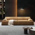 Damask genuine leather sofa italian retro sofa living room designer straight row four-seater set