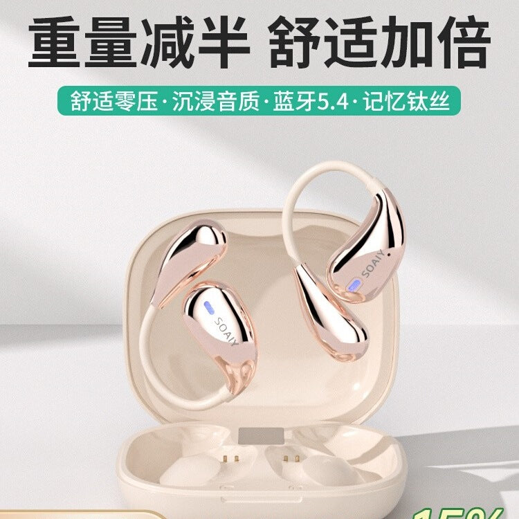 Sony Ericsson GD31 ear-hanging wireless Bluetooth headset air bone conduction open not in the ear 2025 new model