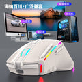 Viper bm520 wireless gaming mouse - rgb lighting, rechargeable, universal for desktop and laptop pcs