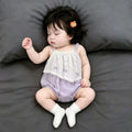 Summernew arrival triangle khaki baby girl small fresh sling newborn full moon summer thin outing bag butt shirt