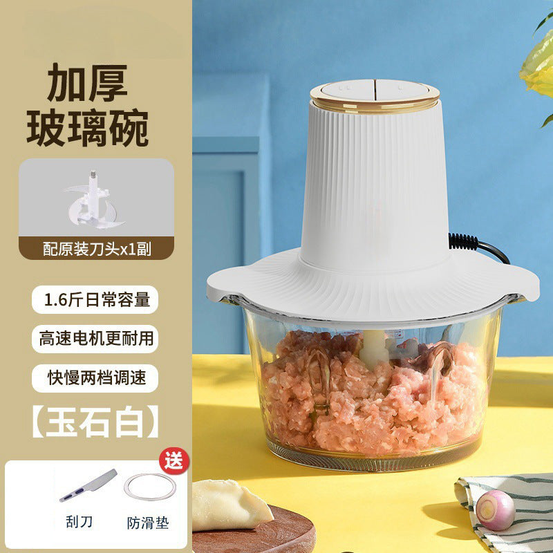 meat grinder for homeelectric stuffing grinder multi-function meat grinder stuffing minced vegetables garlic chili food processor manufacturer