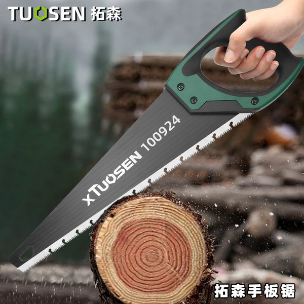 Tuosen Hand Saw Saw Household Wood Saw Handheld Fast Saw Woodworking Saw Hand Saw Logging Wood Hand Board Saw