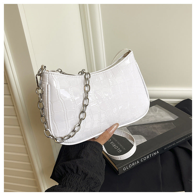 Cross-border large-capacity bag women's summer 2025 new versatile leisure chain messenger bag Korean version of work commuter bag