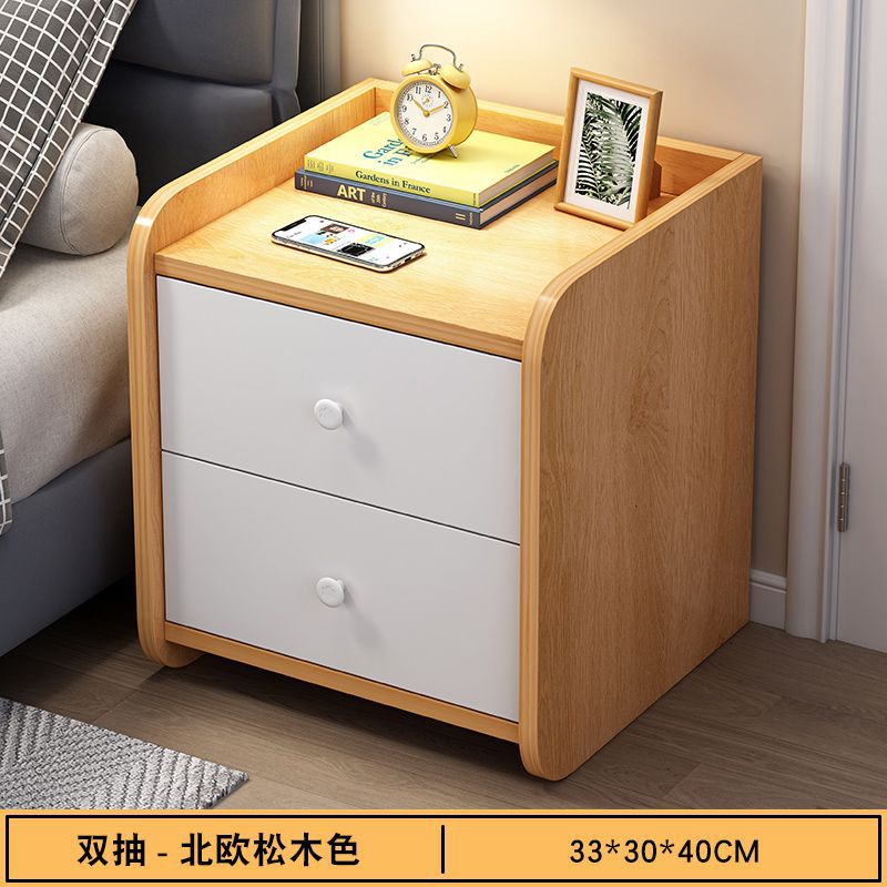 Bedside table small modern casualfor home bedroom bedside table large capacity multi-layer drawer storage cabinet storage cabinet
