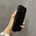 applicable iphone 17 pro max minimalist vegan leather phone case, iphone 16 full-coverage lens film, anti-drop hard case
