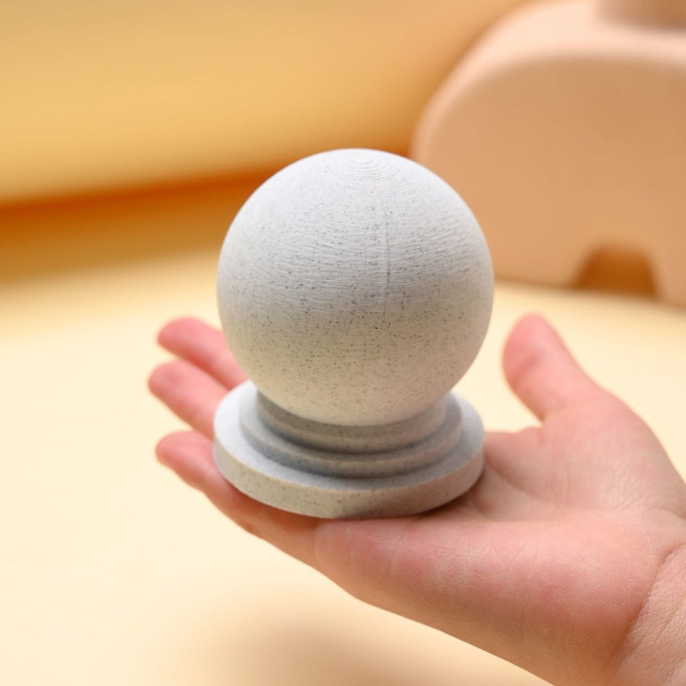 3d printed diy stone pier telescopic sword toy creative decompression radish knife granite round roadblock desktop ornament d
